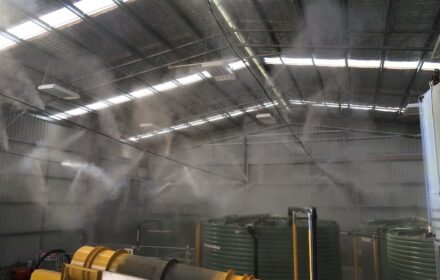Hệ thống máy phun sương công nghiệp
