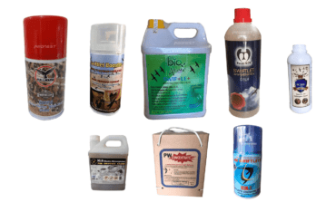 Các loại dung dịch tạo mùi trong nhà yến