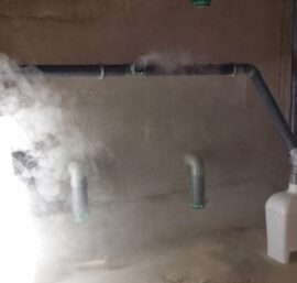 Máy phun sương tạo ẩm trong nhà nuôi yến