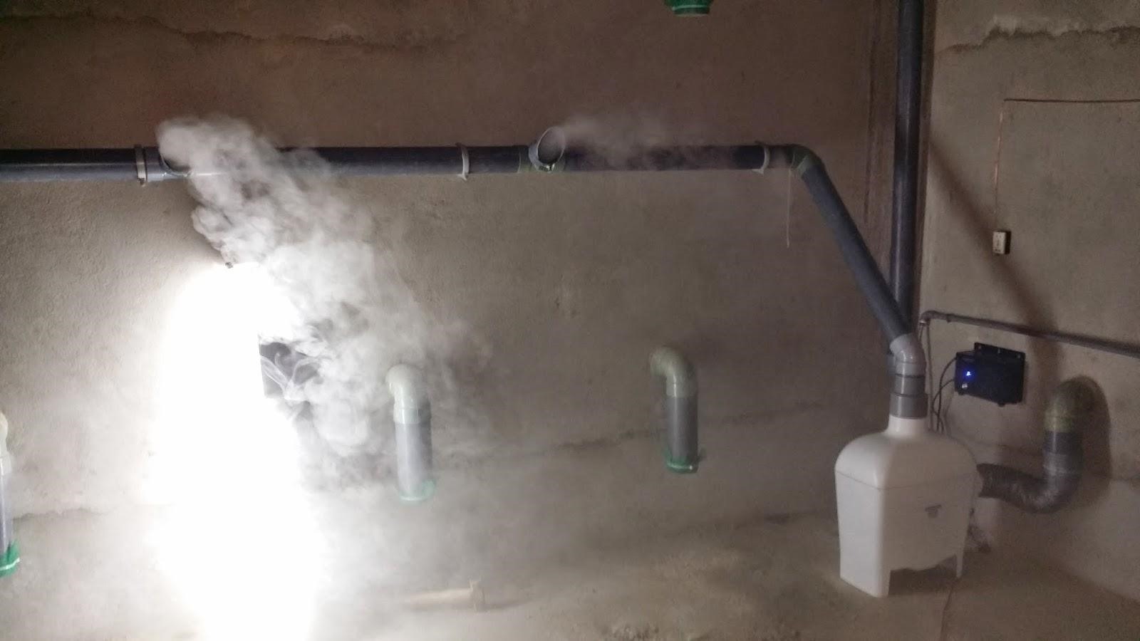 Máy phun sương tạo ẩm trong nhà nuôi yến