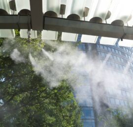 bộ máy bơm phun sương tưới lan