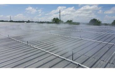 hệ thống phun nước làm mát mái tôn