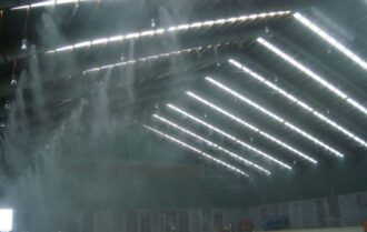 hệ thống phun sương mái nhà