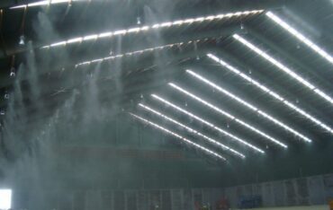 hệ thống phun sương mái nhà