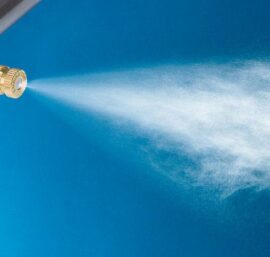 lắp đặt máy phun sương