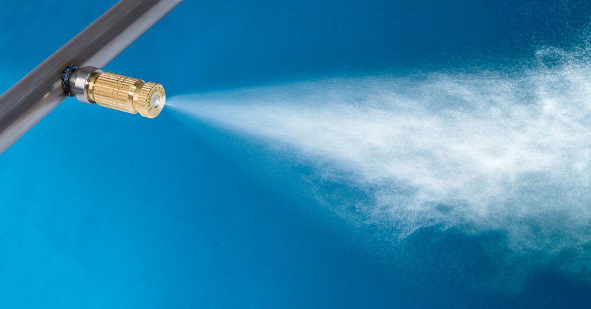 lắp đặt máy phun sương