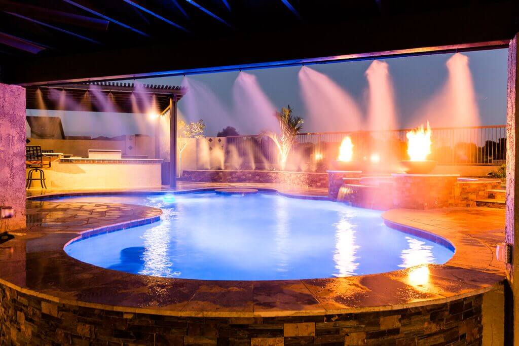 phun sương quán cafe