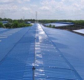 Hệ thống phun nước làm mát mái nhà