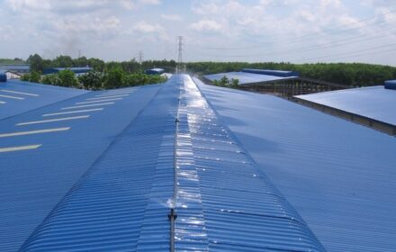 Hệ thống phun nước làm mát mái nhà