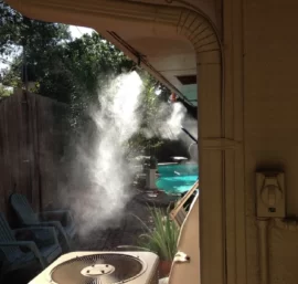 hệ thống phun sương làm mát