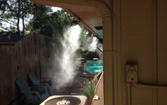 hệ thống phun sương làm mát