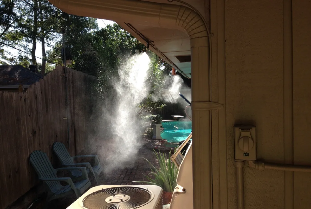 hệ thống phun sương làm mát