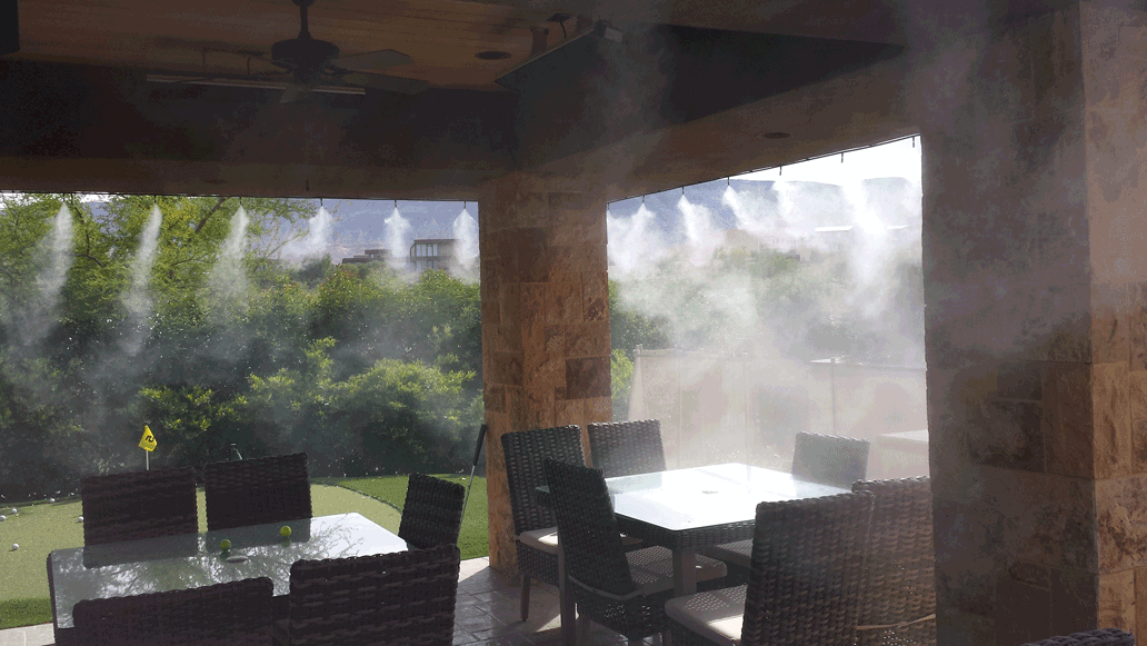 hệ thống phun sương tự động