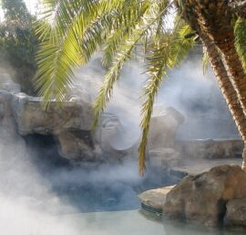 lắp dàn phun sương