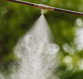 lắp hệ thống phun sương làm mát