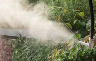 máy bơm tưới lan mini