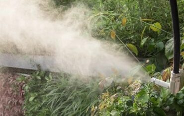 máy bơm tưới lan mini