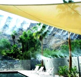 Hệ thống phun sương mái tôn