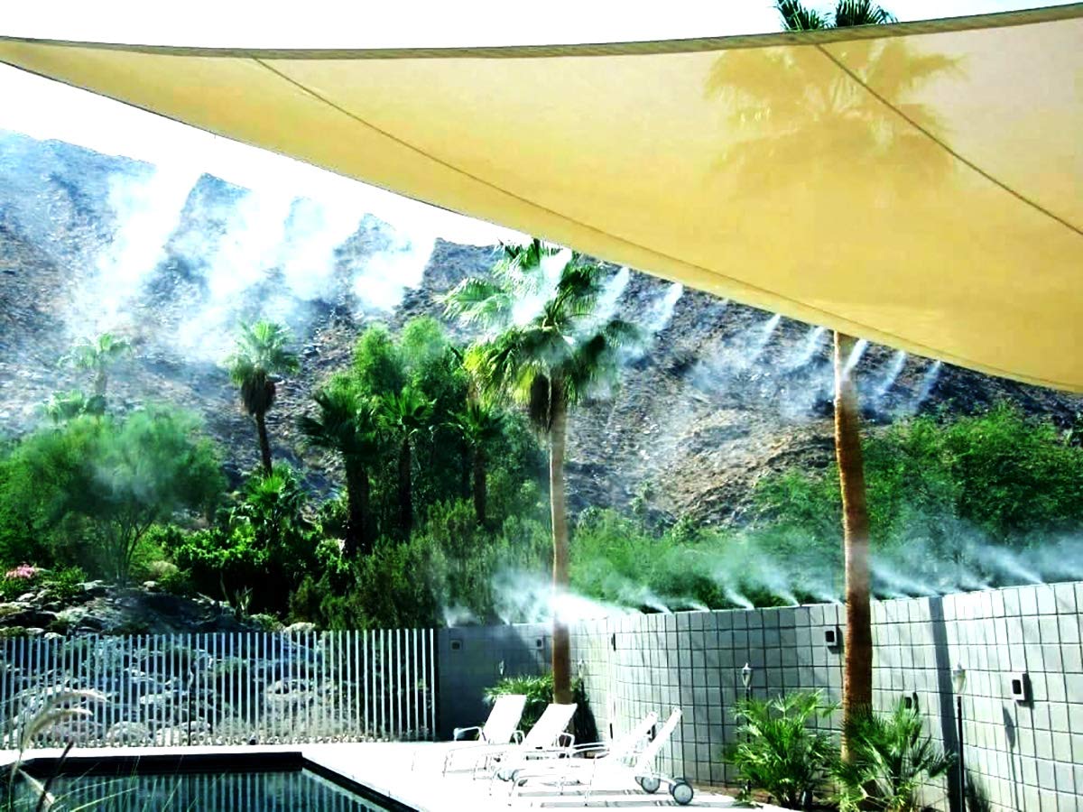 Hệ thống phun sương mái tôn