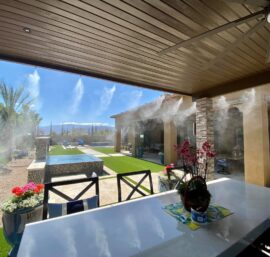 Lắp đặt máy phun sương tại Quận 5