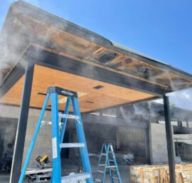 lắp đặt máy phun sương tại quận Tân Phú