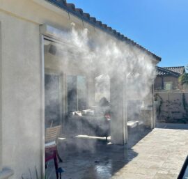 lắp đặt máy phun sương tại Quận 12