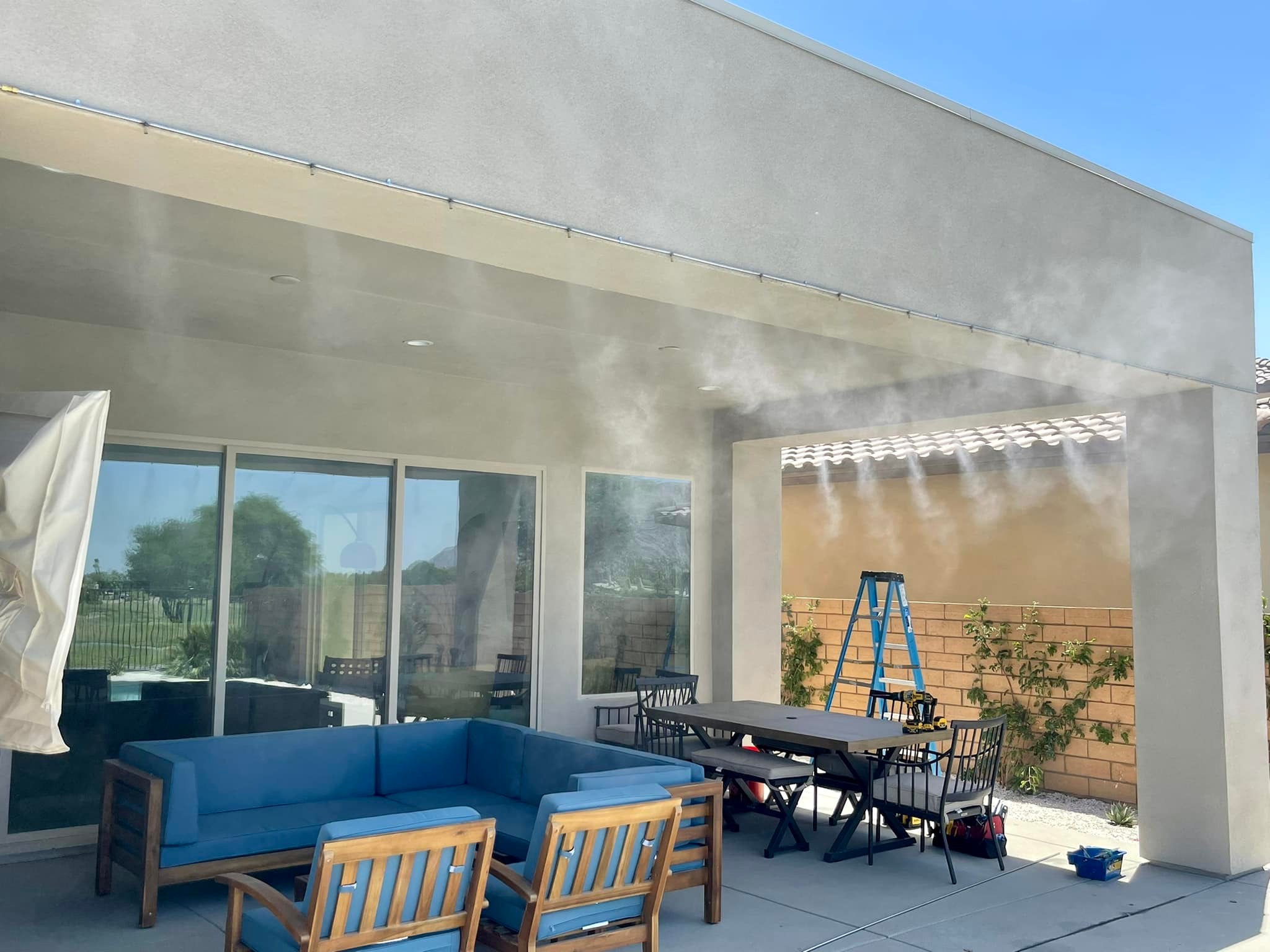 Lắp đặt máy phun sương tại quận 4 toàn thợ giỏi