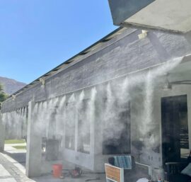 Lắp đặt máy phun sương tại quận 2