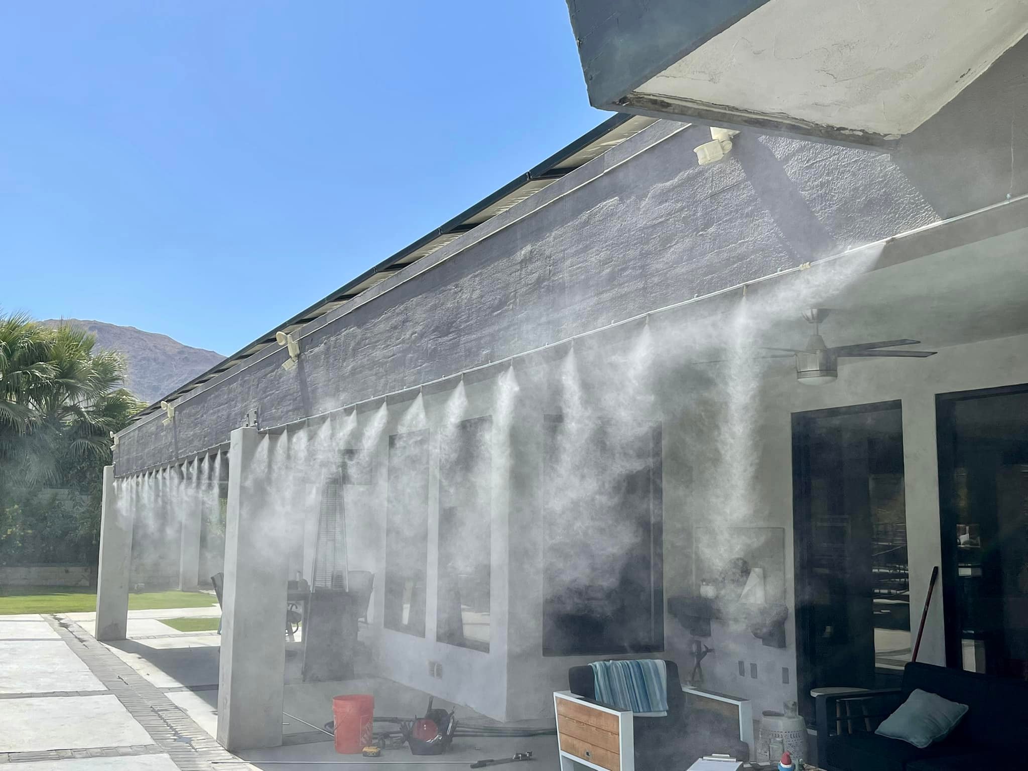 Lắp đặt máy phun sương tại quận 2