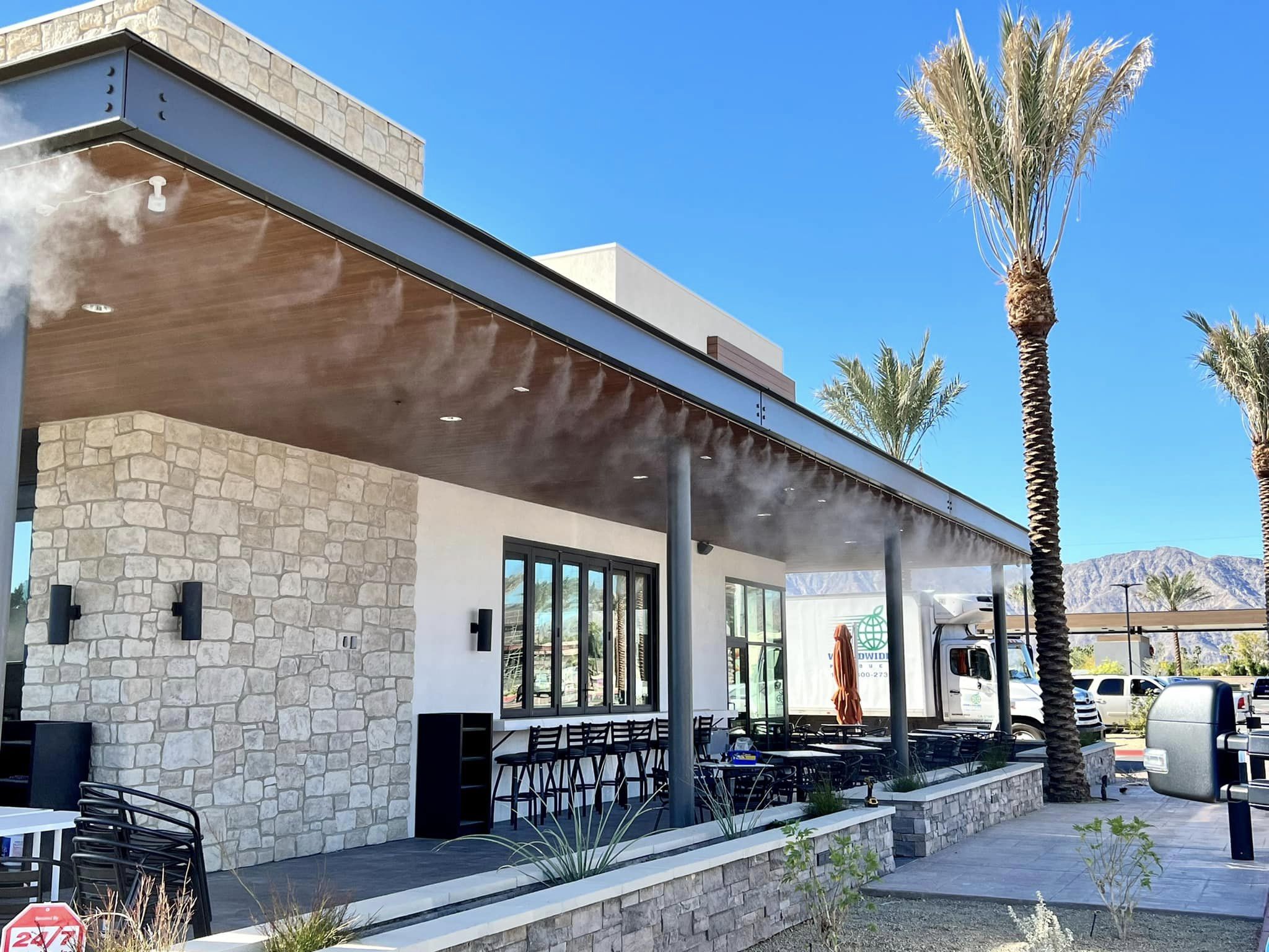 lắp đặt máy phun sương tại Quận 9