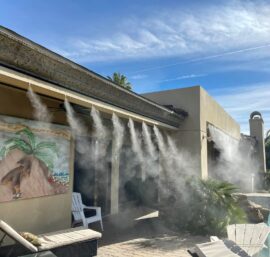 hệ thống phun sương gia đình