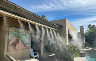 hệ thống phun sương gia đình